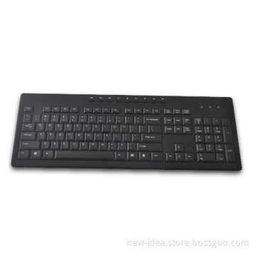 Super Slim Wireless Keyboard with 10m receiving Distance, High-performance and Eco-friendly Material